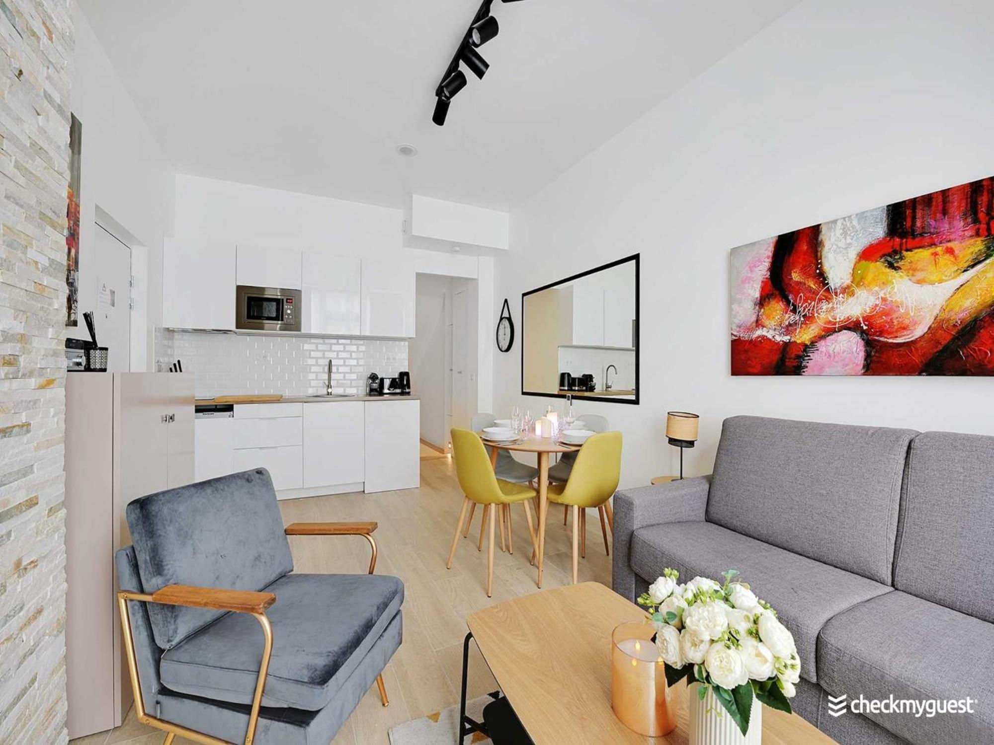 Appartamento Intimate Flat W A C & Jacuzzi - 2br 6p Montmartre